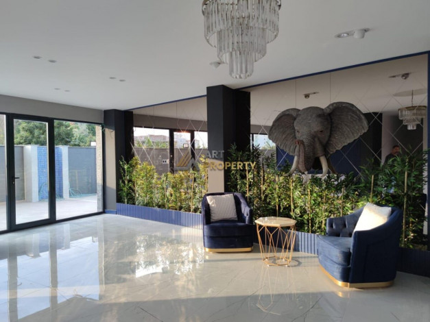 Двухкомнатная квартира в новом комплексе на побережье Средиземного моря в районе Махмутлар, 55 м2 - Ракурс 12