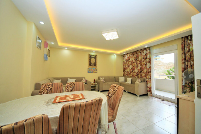 Меблированная двухкомнатная квартира с отдельной кухней в районе Махмутлар, 120м - Ракурс 15