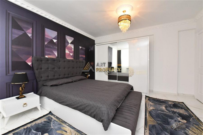 Меблированная трехкомнатная квартира в районе Махмутлар, 120м - Ракурс 2