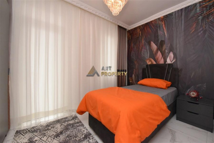 Меблированная трехкомнатная квартира в районе Махмутлар, 120м - Ракурс 10