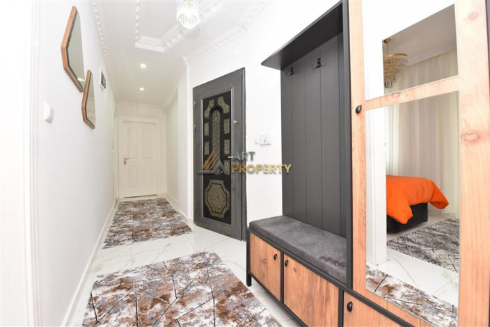 Меблированная трехкомнатная квартира в районе Махмутлар, 120м - Ракурс 12