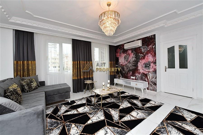 Меблированная трехкомнатная квартира в районе Махмутлар, 120м - Ракурс 20