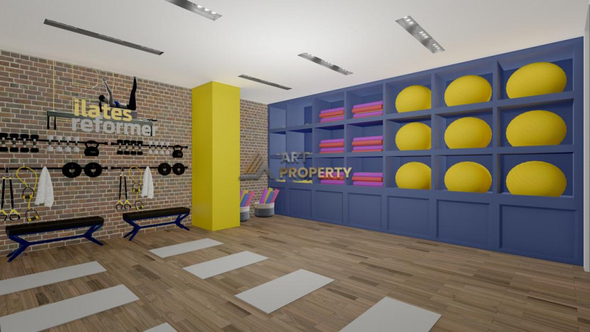 Новый инвестиционный проект на стадии строительства 550 м от моря в самом центре Махмутлара, 48-180м2 - Ракурс 13