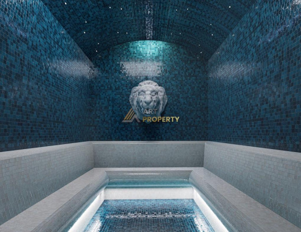 Двухкомнатная квартира большой площади в строящемся элитном комплексе в районе Махмутлар, 80 м2 - Ракурс 11