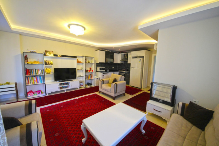 Квартира 1+1 в центральной части Махмутлара с отличной планировкой с мебелью, 70 м2 - Ракурс 9