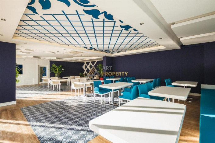 Квартира 1+1 с мебелью в комплексе с развитой инфраструктурой в центре Авсаллара, 60 м2 - Ракурс 2