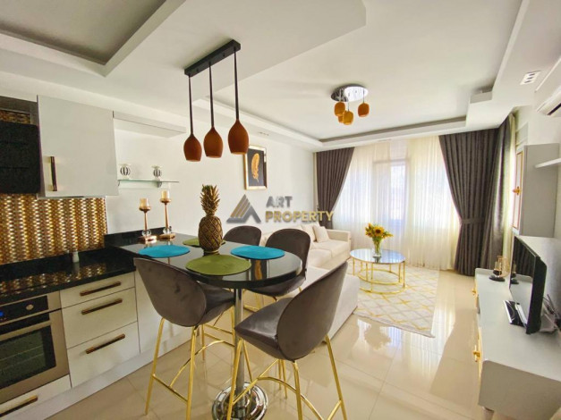 Квартира от надежного застройщика 1+1 в самом центре Махмутлара, 70 м2 - Ракурс 9