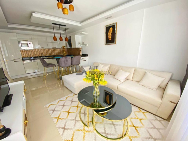 Квартира от надежного застройщика 1+1 в самом центре Махмутлара, 70 м2 - Ракурс 10