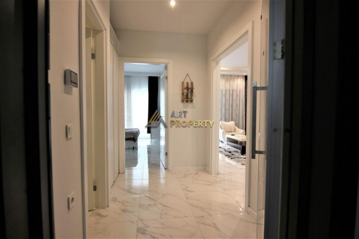 Квартира 1+1 с мебелью с видом на море в Махмутларе, 65 м2 - Ракурс 16