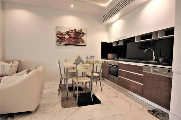 Квартира 1+1 с мебелью с видом на море в Махмутларе, 65 м2 - Ракурс 19