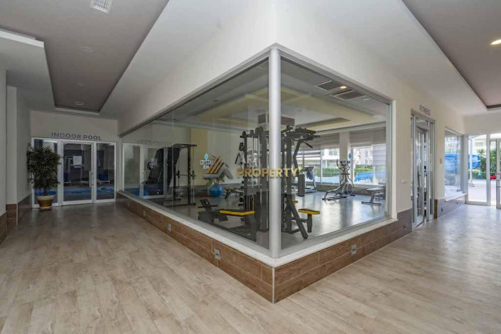 Квартира 1+1 в районе Джикчилли в комплексе с развитой инфраструктурой, 60 м2 - Ракурс 11