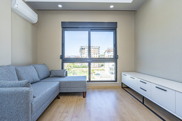 Квартира планировки 1+1 с новой мебелью по отличной цене в районе Газипаша, 45 м2 - Ракурс 10