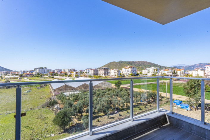 Квартира планировки 1+1 с новой мебелью по отличной цене в районе Газипаша, 45 м2 - Ракурс 11