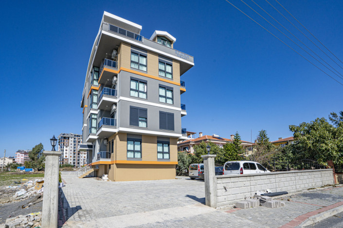 Квартира планировки 1+1 с новой мебелью по отличной цене в районе Газипаша, 45 м2 - Ракурс 21