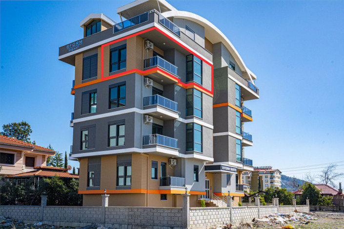 Квартира планировки 1+1 с новой мебелью по отличной цене в районе Газипаша, 45 м2 - Ракурс 25