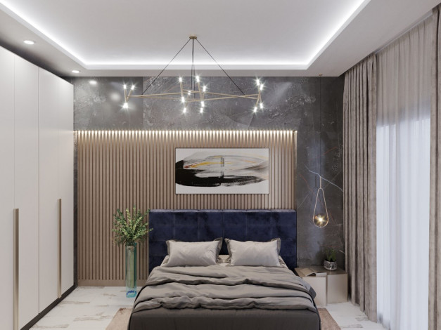 Новая резиденция на этапе строительства в престижном районе Оба, 50м-155м - Ракурс 18