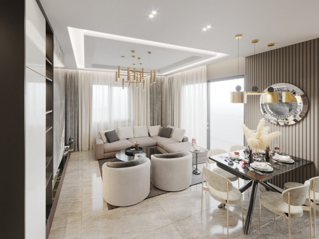 Новая резиденция на этапе строительства в престижном районе Оба, 50м-155м - Ракурс 24