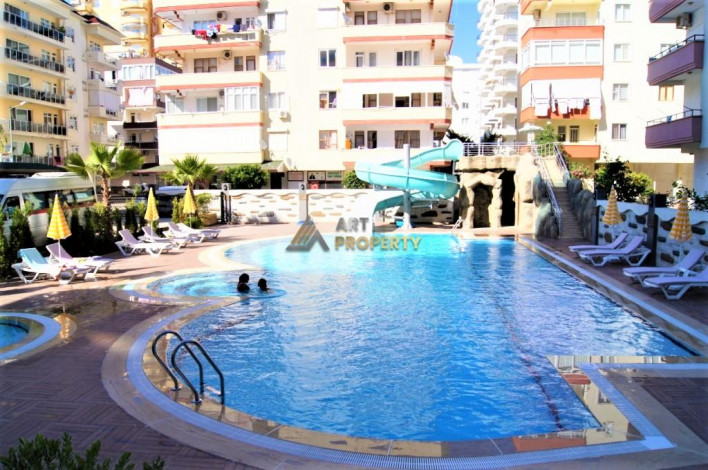 Квартира 1+1 в комплексе с развитой инфраструктурой в Махмутларе, 60 м2 - Ракурс 8