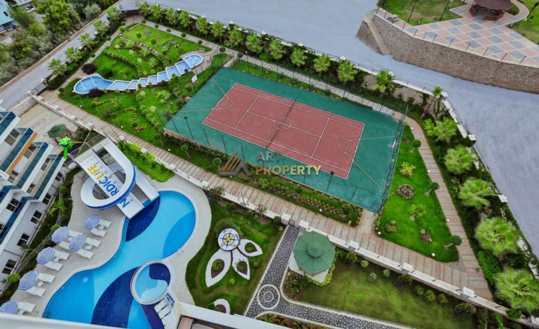 2+1 с отдельной кухней в одном из лучших комплексов района Тосмур, 120 м2 - Ракурс 51