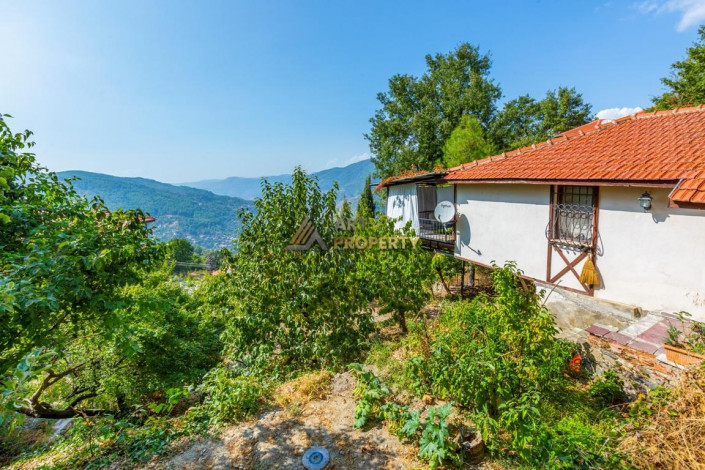 Дом с камином 3+1 с участком вдали от шума и суеты в горах Махмутлара, 260 м2 - Ракурс 2