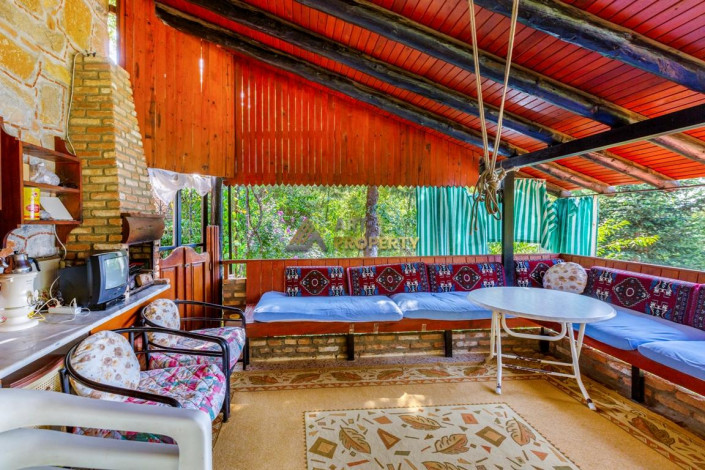 Дом с камином 3+1 с участком вдали от шума и суеты в горах Махмутлара, 260 м2 - Ракурс 37