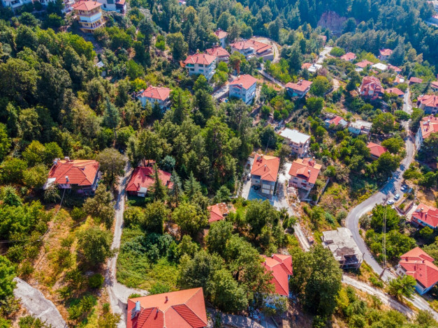 Дом с камином 3+1 с участком вдали от шума и суеты в горах Махмутлара, 260 м2 - Ракурс 49