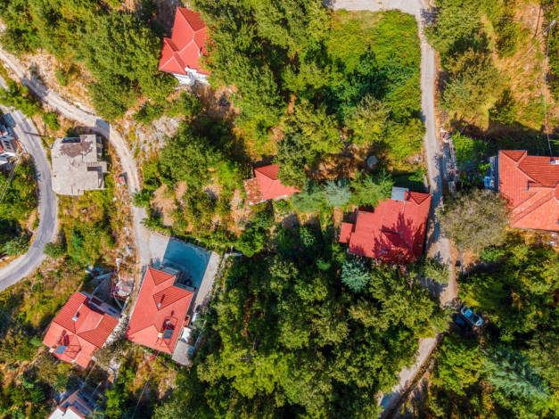 Дом с камином 3+1 с участком вдали от шума и суеты в горах Махмутлара, 260 м2 - Ракурс 54