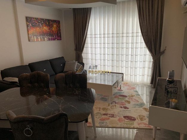 Квартира 1+1 с новой мебелью в Махмутларе, 55 м2 - Ракурс 17