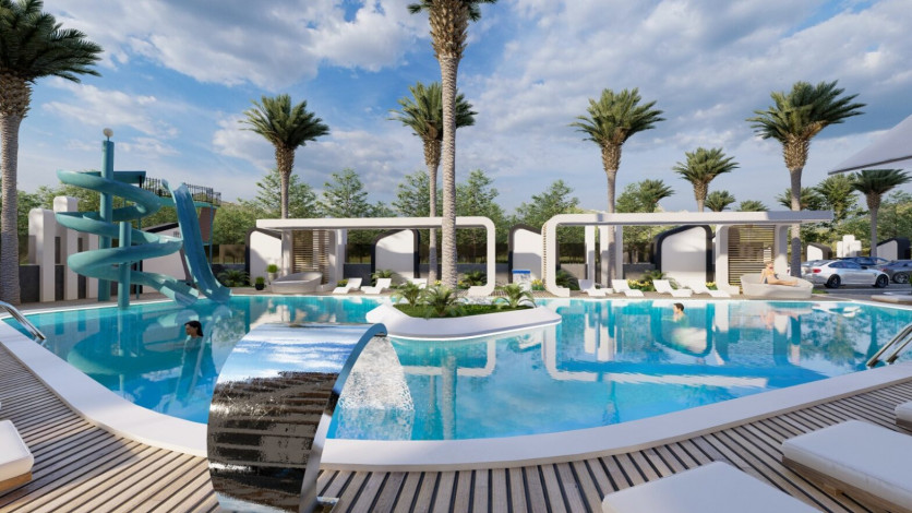 Новая резиденция на этапе строительства в районе Махмутлар, 49-209 м2 - Ракурс 8