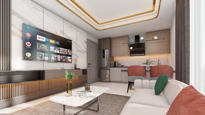 Новая резиденция на этапе строительства в районе Махмутлар, 49-209 м2 - Ракурс 14