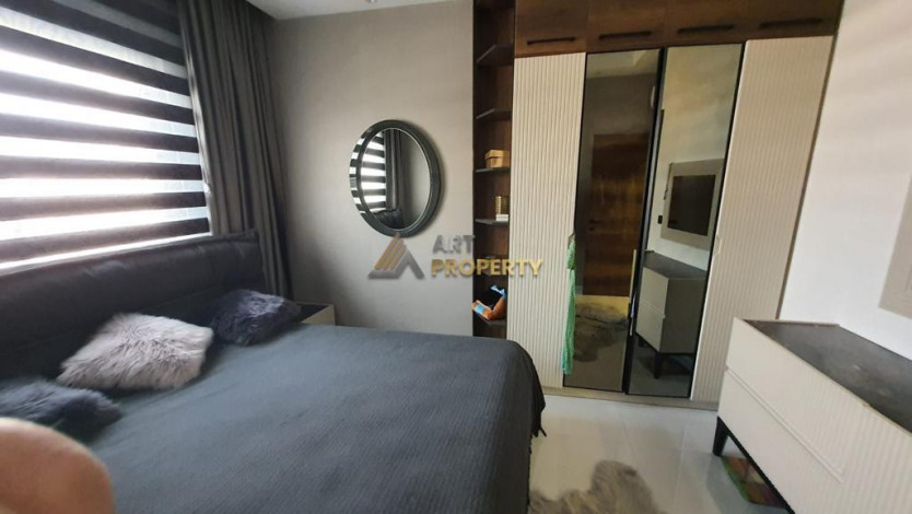 Квартира 1+1 с люкс мебелью в новом комплексе с развитой инфраструктурой отеля 5* в Махмутларе, 55 м2 - Ракурс 8