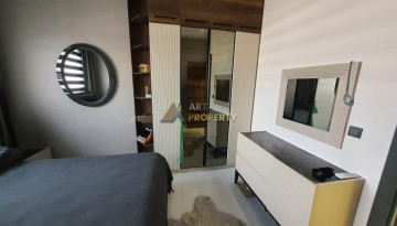Квартира 1+1 с люкс мебелью в новом комплексе с развитой инфраструктурой отеля 5* в Махмутларе, 55 м2 - Ракурс 10