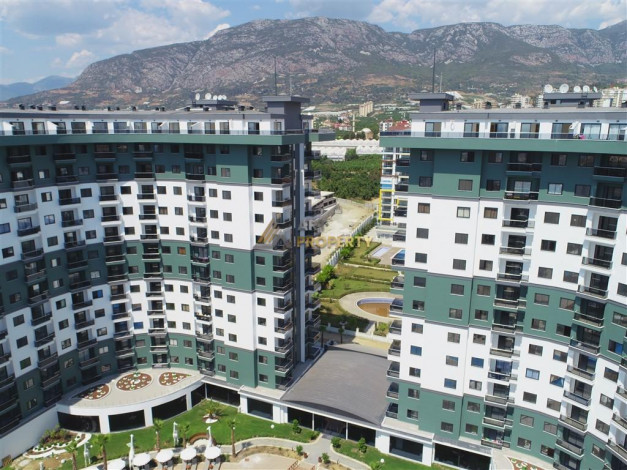 Квартира 1+1 с люкс мебелью в новом комплексе с развитой инфраструктурой отеля 5* в Махмутларе, 55 м2 - Ракурс 16