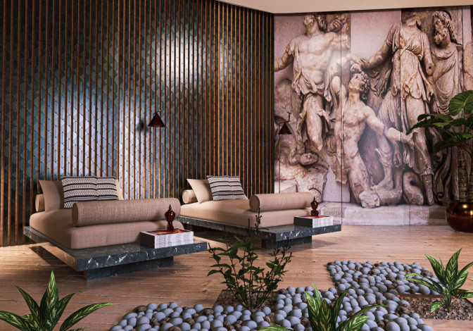 Новый шикарный комплекс на этапе строительства в районе Махмутлар, 55м-100м - Ракурс 14