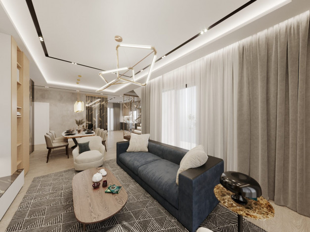 Новый шикарный комплекс на этапе строительства в районе Махмутлар, 55м-100м - Ракурс 23