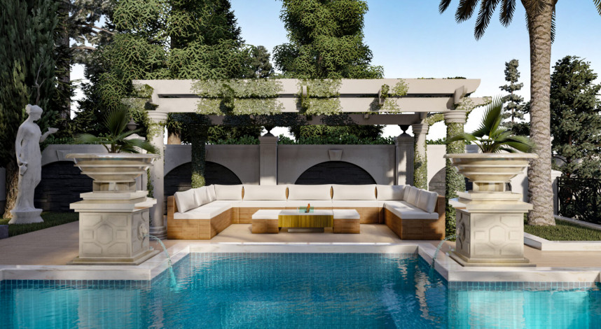 Гарантированное гражданство! Вилла 5+1 на этапе котлована в районе Каргыджак с возможностью рассрочки, 520 м2 - Ракурс 4