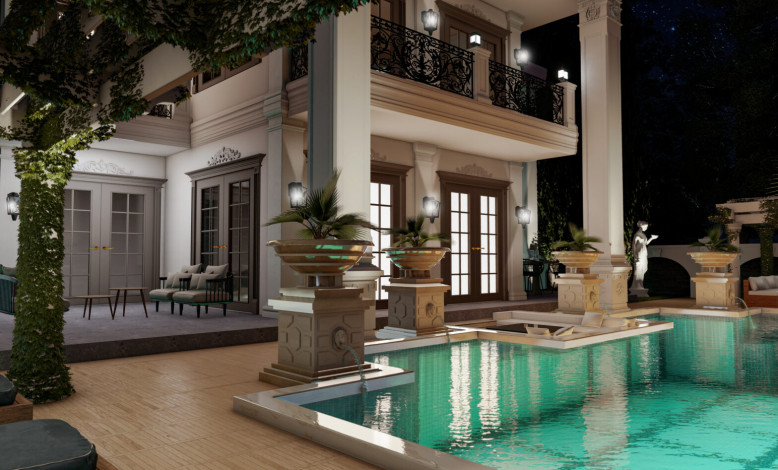 Гарантированное гражданство! Вилла 5+1 на этапе котлована в районе Каргыджак с возможностью рассрочки, 520 м2 - Ракурс 7