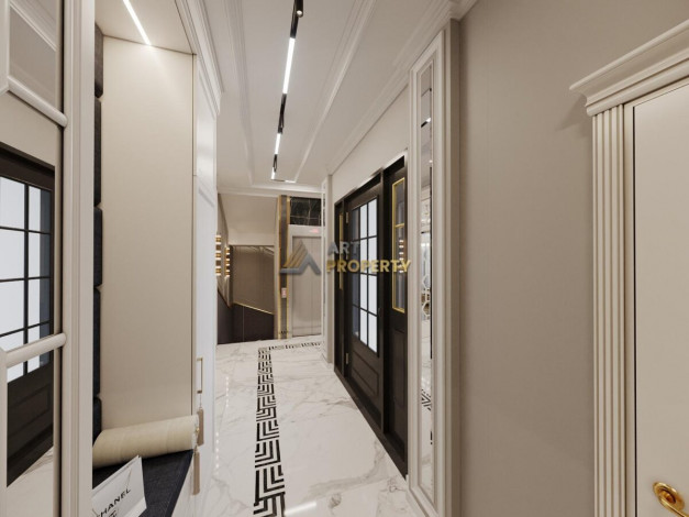 Гарантированное гражданство! Вилла 5+1 на этапе котлована в районе Каргыджак с возможностью рассрочки, 520 м2 - Ракурс 9