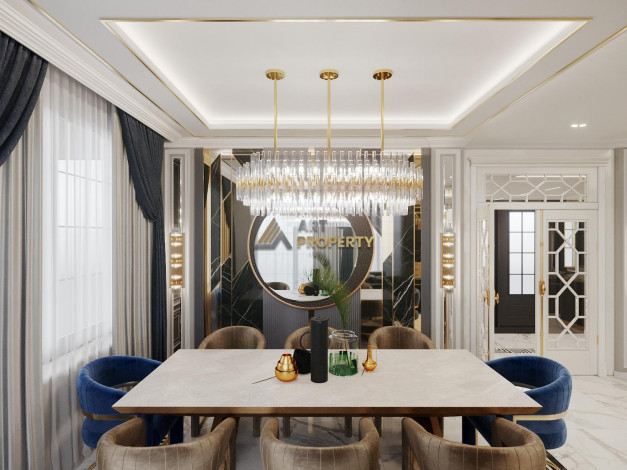 Гарантированное гражданство! Вилла 5+1 на этапе котлована в районе Каргыджак с возможностью рассрочки, 520 м2 - Ракурс 15