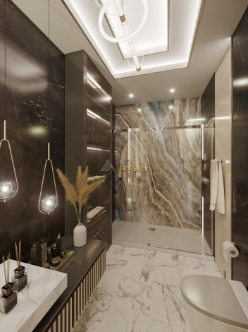 Гарантированное гражданство! Вилла 5+1 на этапе котлована в районе Каргыджак с возможностью рассрочки, 520 м2 - Ракурс 23