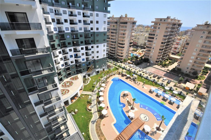 Трехкомнатная квартира в комплексе c инфраструктурой отельного уровня в районе Махмутлар, 88 м2 - Ракурс 28