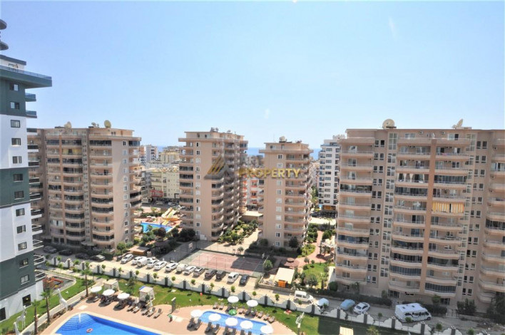 Трехкомнатная квартира в комплексе c инфраструктурой отельного уровня в районе Махмутлар, 88 м2 - Ракурс 34