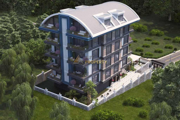 Квартира 1+1 и 2+1 в комплексе на завершающем этапе строительства в тихом месте Обы, 70-130 м2 - Ракурс 26