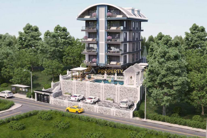 Квартира 1+1 и 2+1 в комплексе на завершающем этапе строительства в тихом месте Обы, 70-130 м2 - Ракурс 27