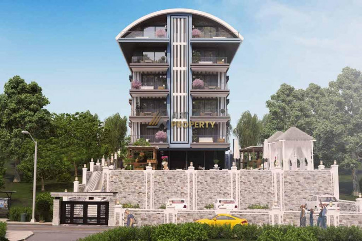 Квартира 1+1 и 2+1 в комплексе на завершающем этапе строительства в тихом месте Обы, 70-130 м2 - Ракурс 30