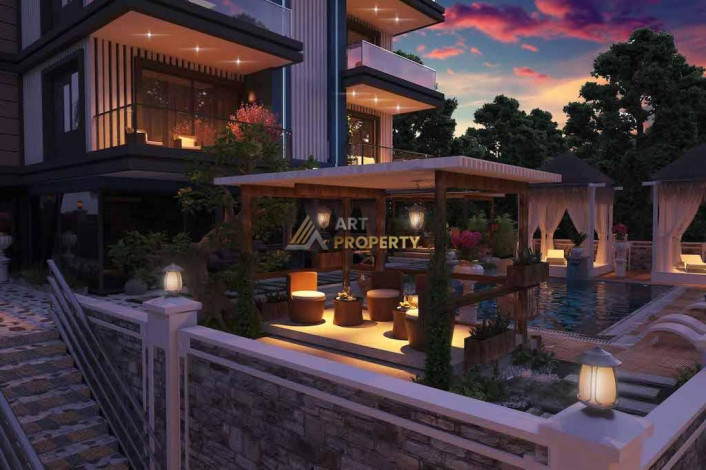 Квартира 1+1 и 2+1 в комплексе на завершающем этапе строительства в тихом месте Обы, 70-130 м2 - Ракурс 32