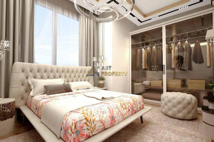 Квартира 1+1 и 2+1 в комплексе на завершающем этапе строительства в тихом месте Обы, 70-130 м2 - Ракурс 34