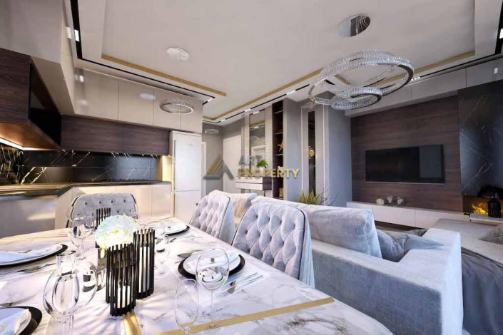 Квартира 1+1 и 2+1 в комплексе на завершающем этапе строительства в тихом месте Обы, 70-130 м2 - Ракурс 41