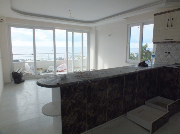 Квартира 2+1 в центральной части Алании с собственным садом и видом на море, 100 м2 - Ракурс 18