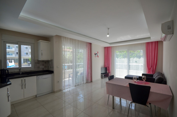 Квартира 1+1 в комплексе с инфраструктурой в начале Махмутлара, 75 м2 - Ракурс 5